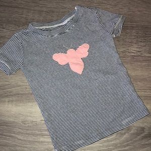 Burts Bees striped tshirt